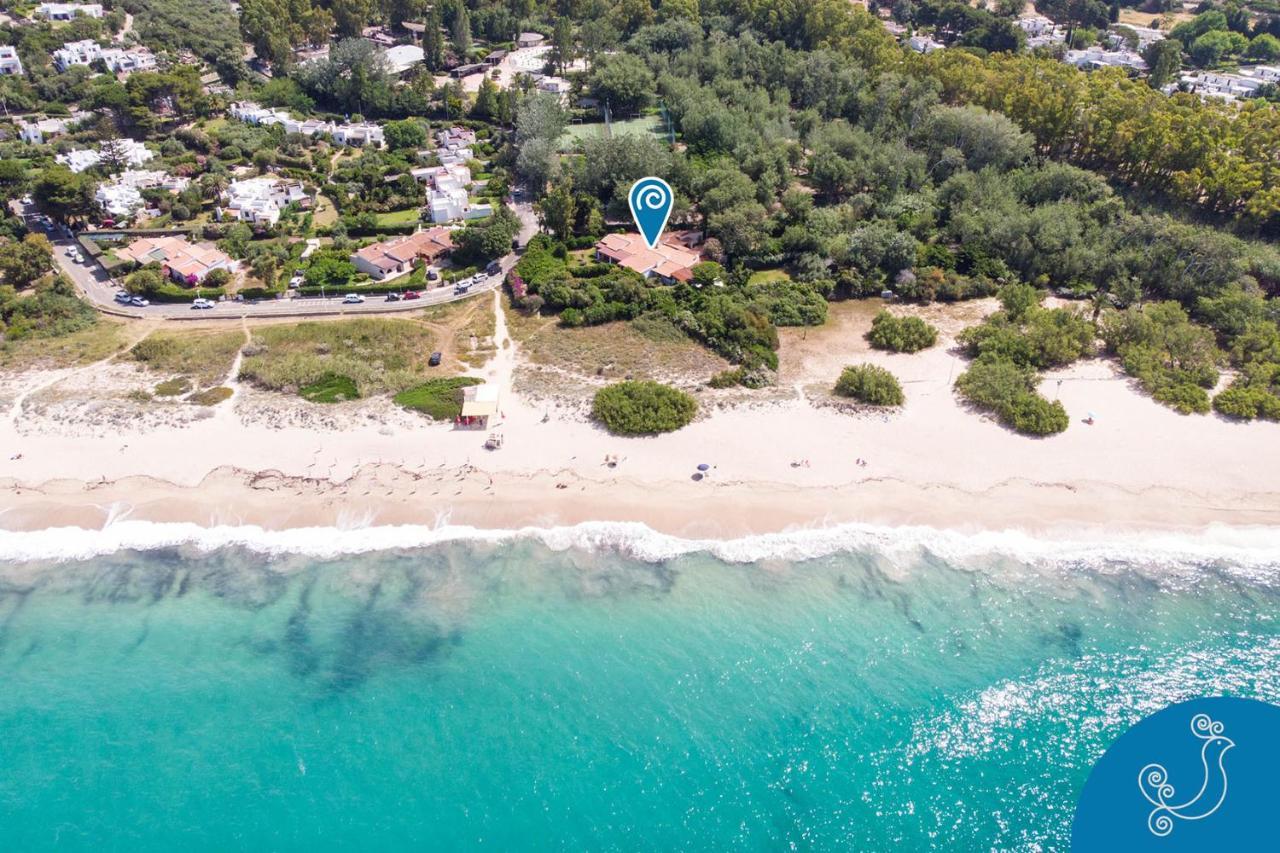 Villa Turchese - Exclusive Dimora On The Beach Джеремеас Екстер'єр фото