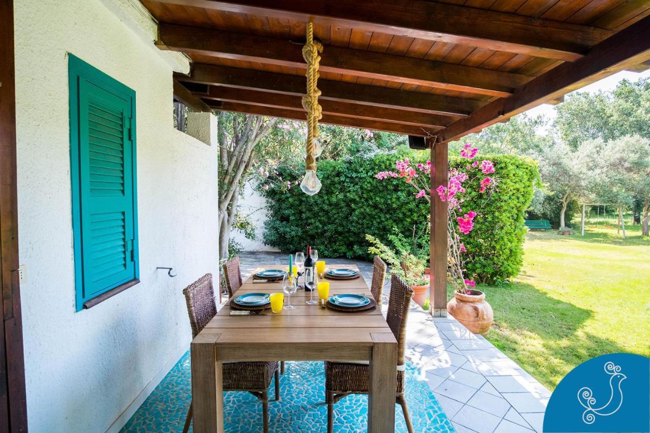 Villa Turchese - Exclusive Dimora On The Beach Джеремеас Екстер'єр фото